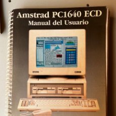 Libros de segunda mano: AMSTRAD PC1640 ECD - MANUAL DEL USUARIO - VOLUMEN 2 - MS-DOS - BASIC 2. Lote 322301653