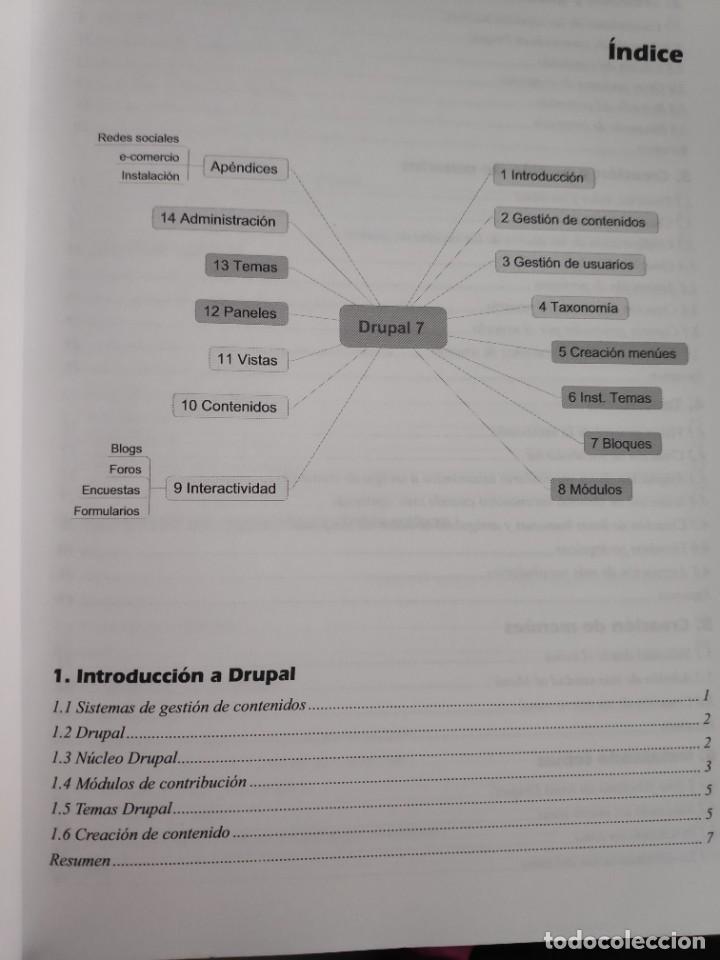 Libros de segunda mano: El gran libro de DRUPAL 7 Gesti&oacute;n de contenidos est&aacute;ticos din&aacute;micos e interactivos Gil Garc&iacute;a - Foto 4