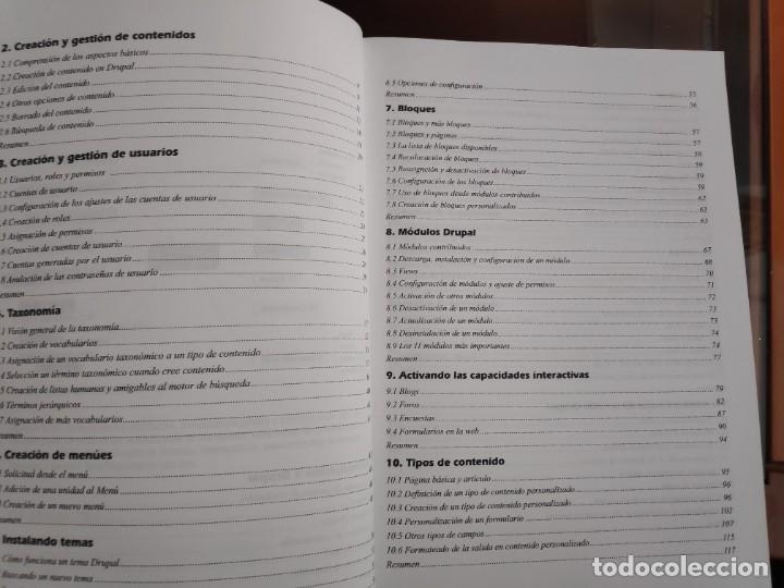 Libros de segunda mano: El gran libro de DRUPAL 7 Gesti&oacute;n de contenidos est&aacute;ticos din&aacute;micos e interactivos Gil Garc&iacute;a - Foto 5
