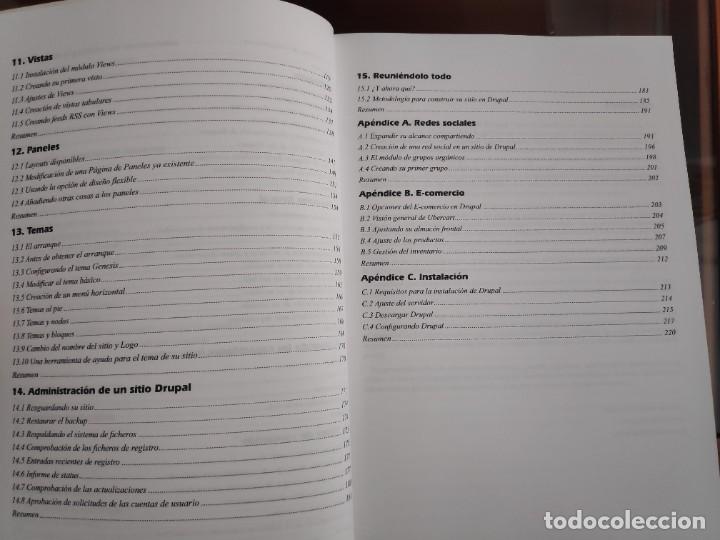 Libros de segunda mano: El gran libro de DRUPAL 7 Gesti&oacute;n de contenidos est&aacute;ticos din&aacute;micos e interactivos Gil Garc&iacute;a - Foto 6