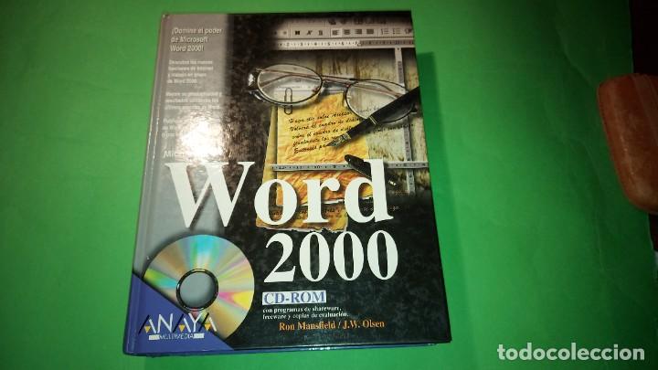 Libros de segunda mano: WORD 2000 - RON MANSFIELD, JW OLSEN - ANAYA - Foto 1