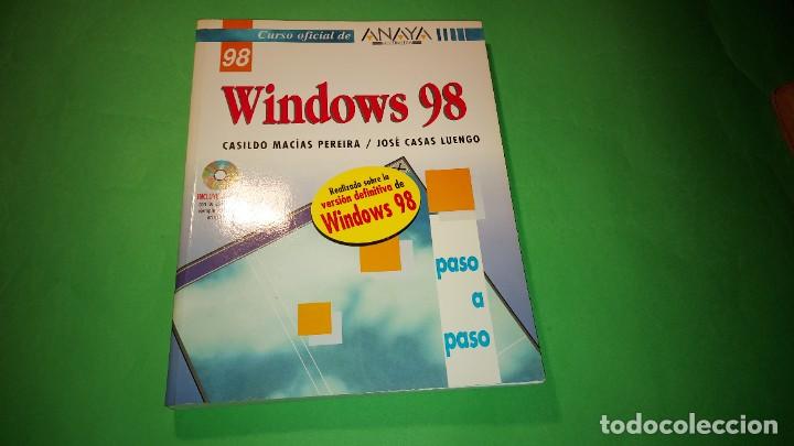 Libros de segunda mano: WINDOWS 98. CURSO OFICIAL DE ANAYA MULTIMEDIA - Foto 1