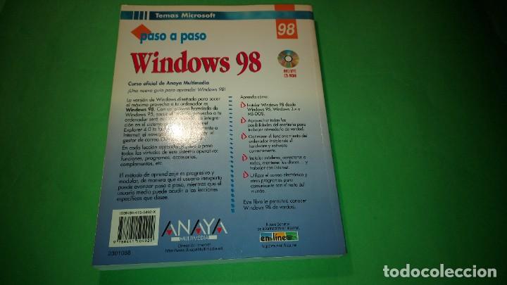Libros de segunda mano: WINDOWS 98. CURSO OFICIAL DE ANAYA MULTIMEDIA - Foto 3