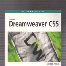 Libros de segunda mano: ISBN: DREAMWEAVER CS5. EL LIBRO OFICIAL - ADOBE PRESS