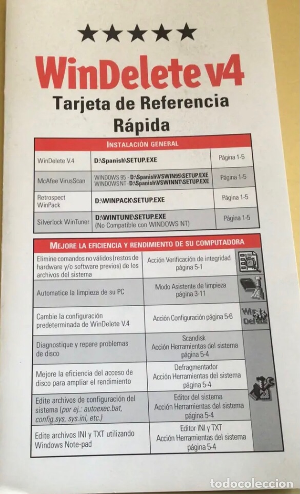 Libros de segunda mano: PROGRAMA DESINSTALADOR DE APLICACIONES. WINDELETE - Foto 3