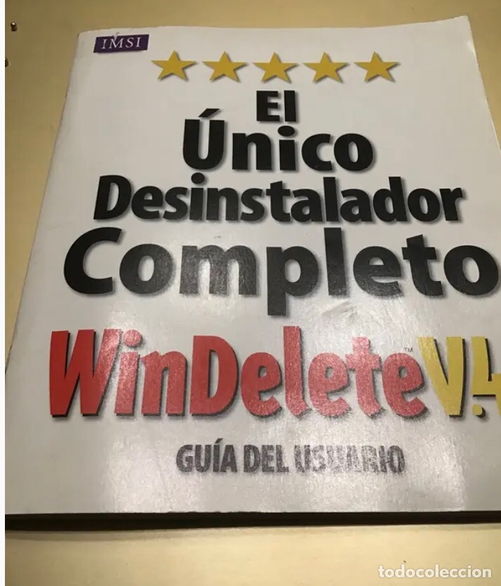 Libros de segunda mano: PROGRAMA DESINSTALADOR DE APLICACIONES. WINDELETE - Foto 1