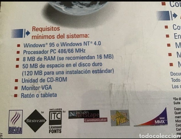 Libros de segunda mano: SUITE COREL WORDPERFECT 8 &reg;-&copy; COREL CORPORATION - Foto 3