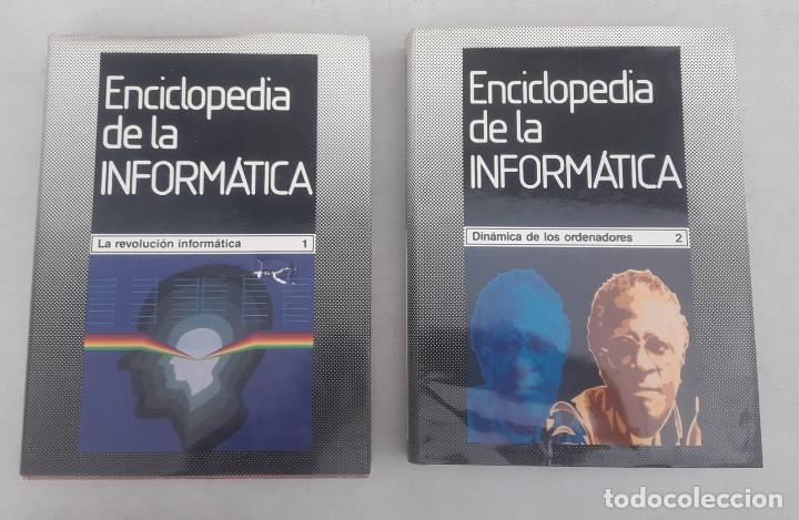 Libros de segunda mano: ENCICLOPEDIA DE LA INFORMATICA - 6 TOMOS COMPLETA - PLANETA LOGIC CONTROL 1987 - Foto 2