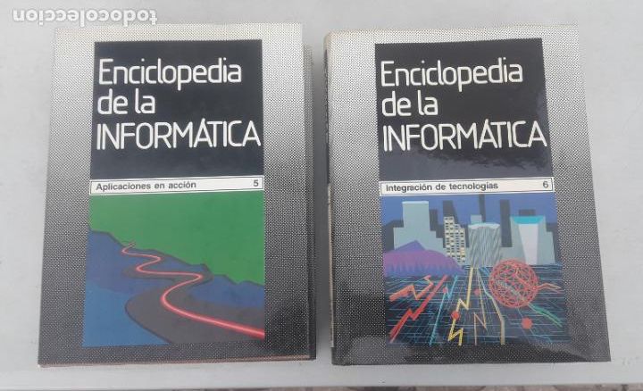 Libros de segunda mano: ENCICLOPEDIA DE LA INFORMATICA - 6 TOMOS COMPLETA - PLANETA LOGIC CONTROL 1987 - Foto 4