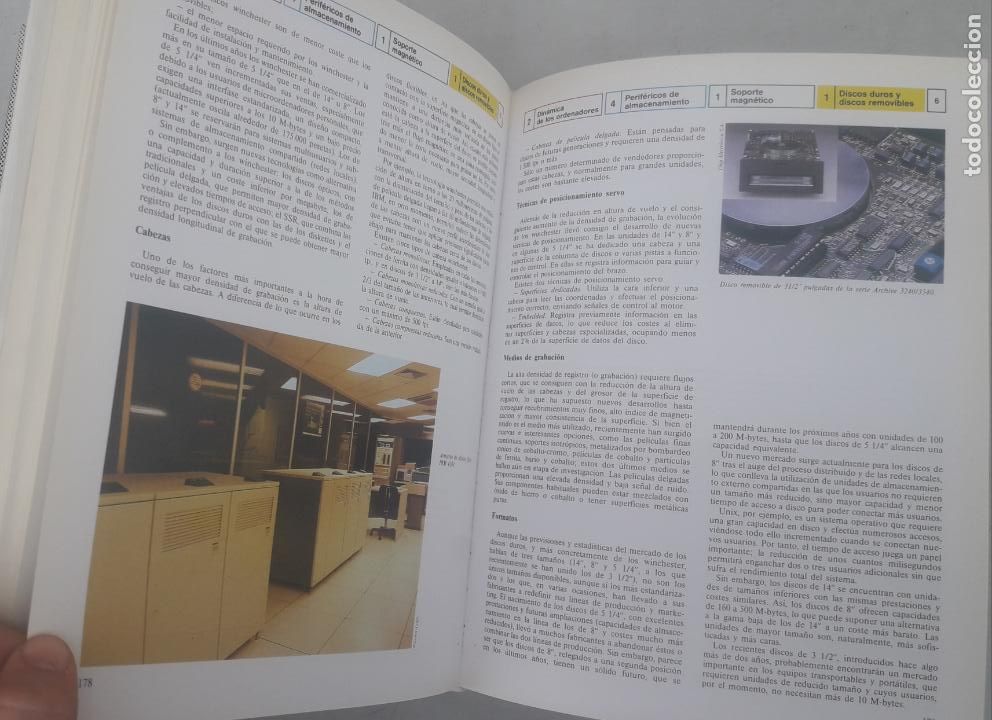 Libros de segunda mano: ENCICLOPEDIA DE LA INFORMATICA - 6 TOMOS COMPLETA - PLANETA LOGIC CONTROL 1987 - Foto 7