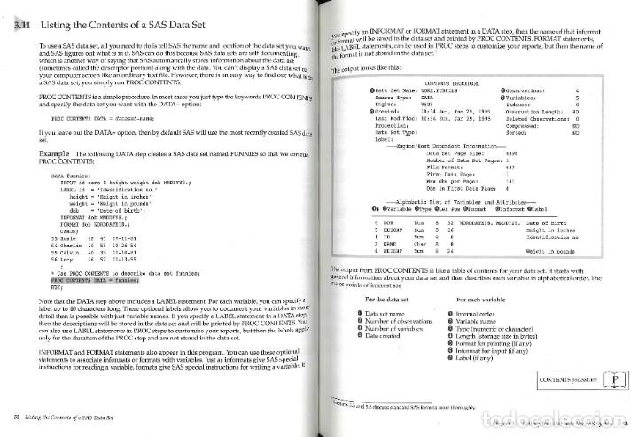 Libros de segunda mano: The little SAS Book. 1998 - Foto 3