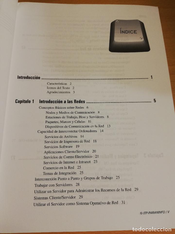 Libros de segunda mano: REDES INFORM&Aacute;TICAS. GU&Iacute;A PR&Aacute;CTICA (MICHAEL J. PALMER) - Foto 3