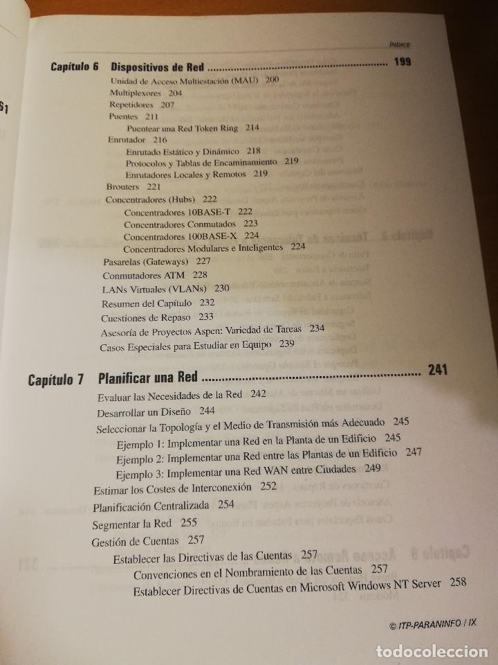 Libros de segunda mano: REDES INFORM&Aacute;TICAS. GU&Iacute;A PR&Aacute;CTICA (MICHAEL J. PALMER) - Foto 7