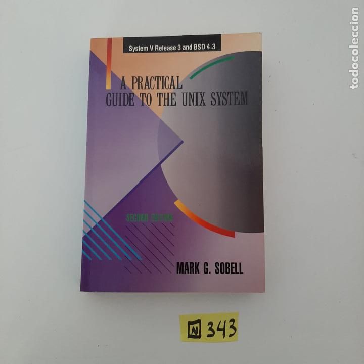 Libros de segunda mano: A practical guide to the unix system - Foto 1