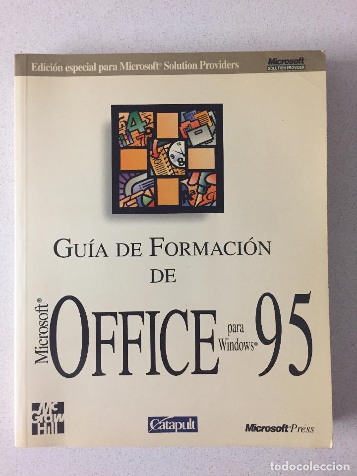Libros de segunda mano: Gu&iacute;a de formaci&oacute;n de OFFICE para Windows 95 - Foto 1
