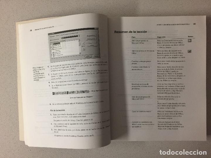 Libros de segunda mano: Gu&iacute;a de formaci&oacute;n de OFFICE para Windows 95 - Foto 3