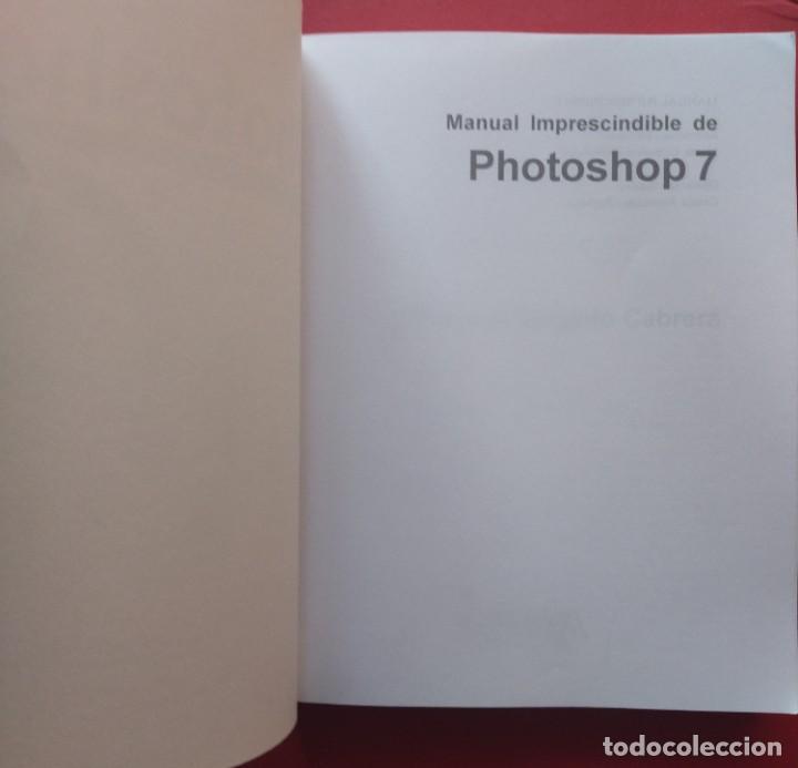 Libros de segunda mano: PHOTOSHOP 7. JOSE MAR&Iacute;A DELGADO. - Foto 2