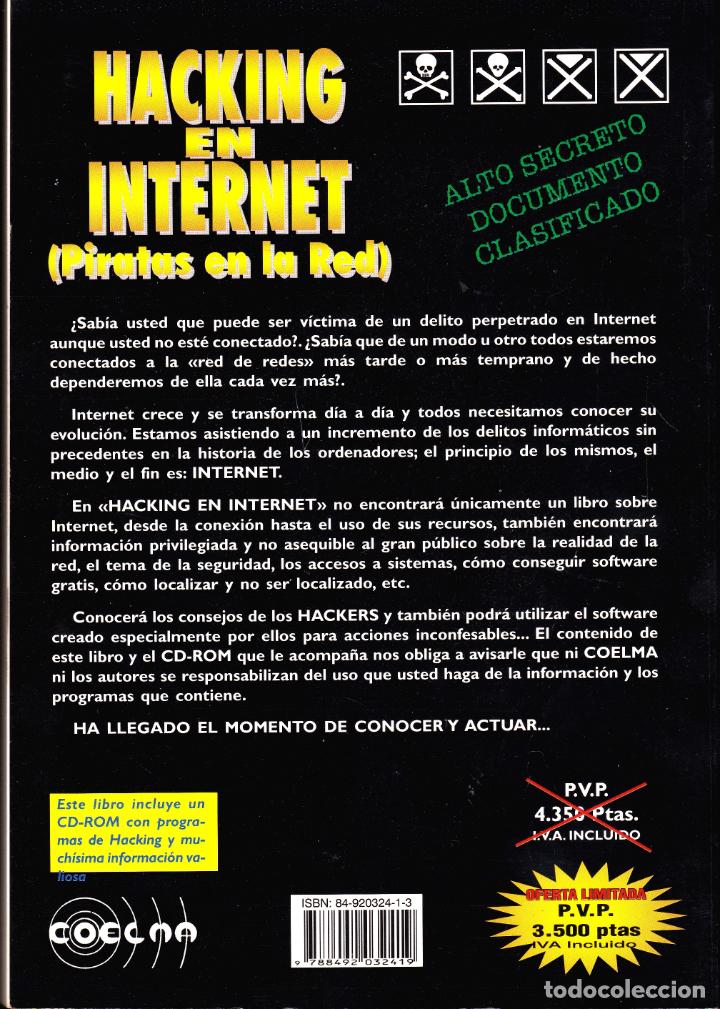Libros de segunda mano: hacking en internet-piratas en la red - Foto 2