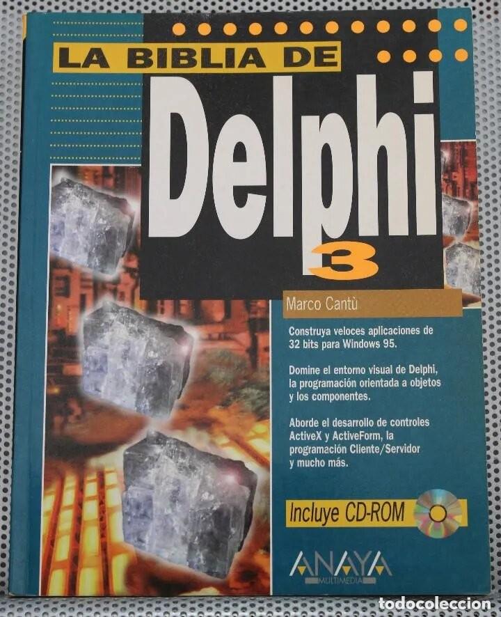 Libros de segunda mano: la biblia de delphi 3 Marco Cantu - Foto 1