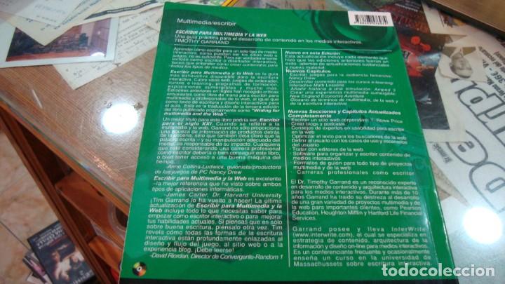 Libros de segunda mano: ESCRIBIR PARA MULTIMEDIA Y LA WEB GARRAND, TIMOTHY - Foto 2