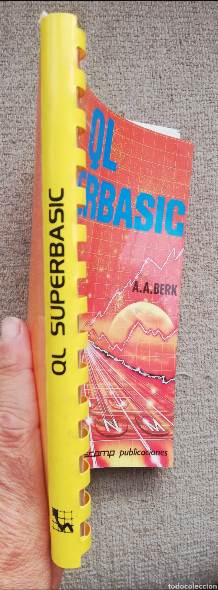 Libros de segunda mano: QL SuperBasic, de A. A. Berk. Edici&oacute;n de 1985 - Foto 2