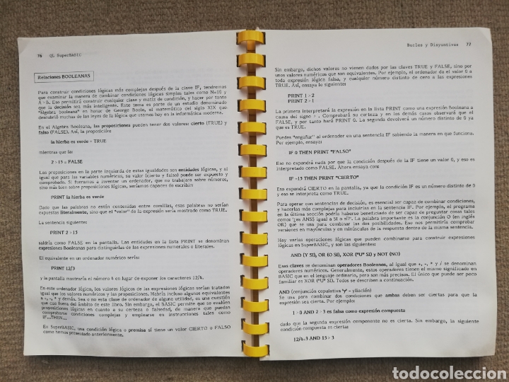 Libros de segunda mano: QL SuperBasic, de A. A. Berk. Edici&oacute;n de 1985 - Foto 4