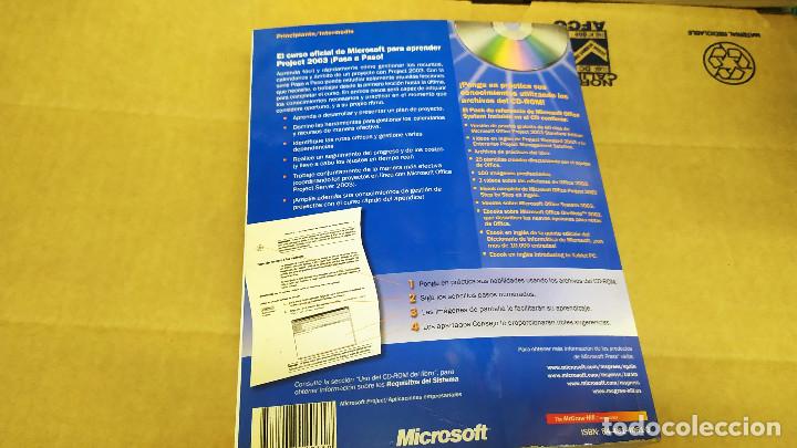 Libros de segunda mano: 000761LIB-paso a paso microsoft office project 2003 incluye cd rom - Foto 3