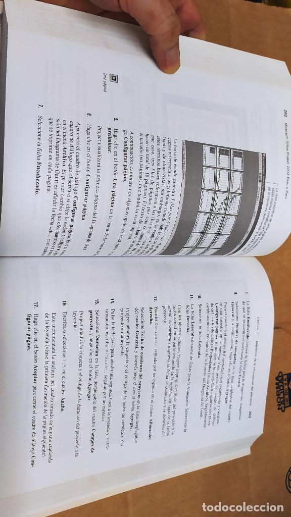 Libros de segunda mano: 000761LIB-paso a paso microsoft office project 2003 incluye cd rom - Foto 4