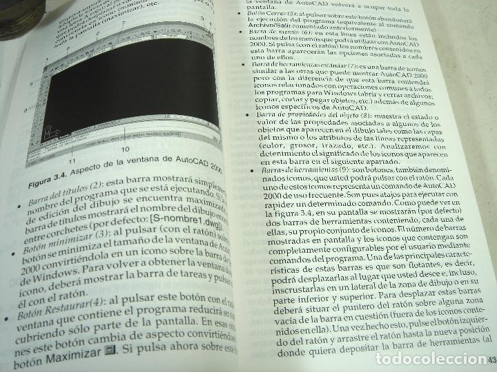 Libros de segunda mano: 3X LIBRO INFORMATICA-PFS:WINDOWWORKS-BASIC BASICO-AUTOCAD 2000-GUIA CURSO ANAYA MANUAL - Foto 7