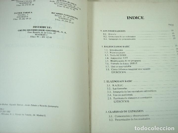 Libros de segunda mano: 3X LIBRO INFORMATICA-PFS:WINDOWWORKS-BASIC BASICO-AUTOCAD 2000-GUIA CURSO ANAYA MANUAL - Foto 10