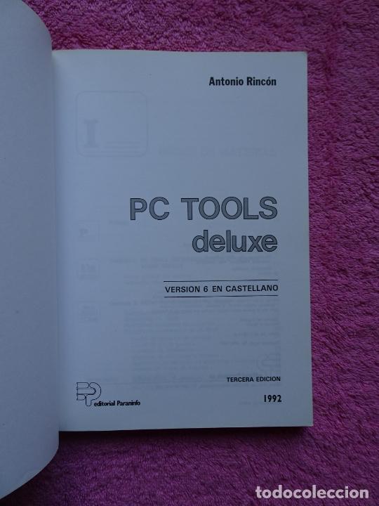 Libros de segunda mano: pc tools deluxe version 6 antonio rincon editorial paraninfo 1992 en castellano 3&ordf; edici&oacute;n - Foto 2