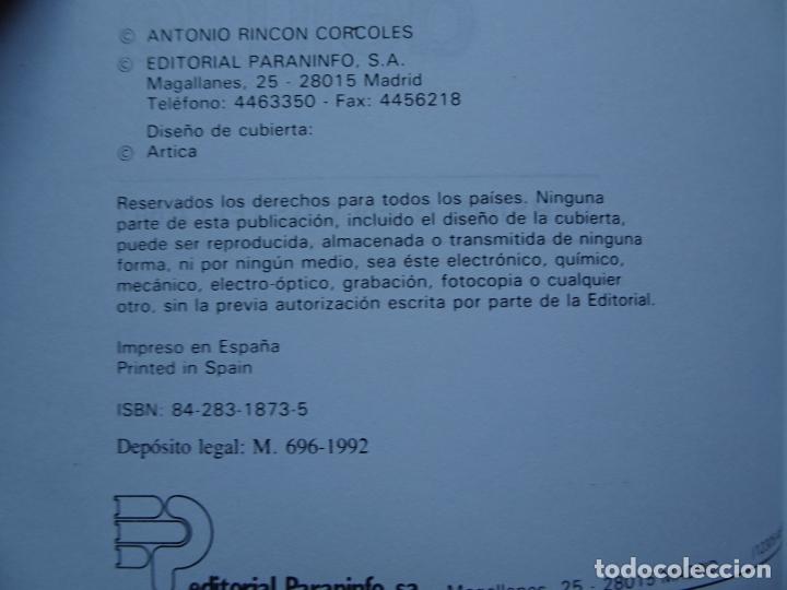 Libros de segunda mano: pc tools deluxe version 6 antonio rincon editorial paraninfo 1992 en castellano 3&ordf; edici&oacute;n - Foto 3