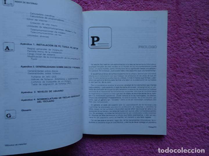 Libros de segunda mano: pc tools deluxe version 6 antonio rincon editorial paraninfo 1992 en castellano 3&ordf; edici&oacute;n - Foto 4