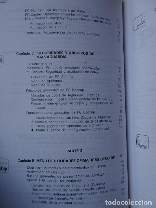 Libros de segunda mano: pc tools deluxe version 6 antonio rincon editorial paraninfo 1992 en castellano 3&ordf; edici&oacute;n - Foto 21