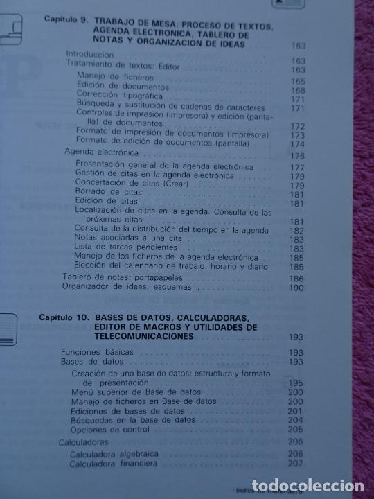 Libros de segunda mano: pc tools deluxe version 6 antonio rincon editorial paraninfo 1992 en castellano 3&ordf; edici&oacute;n - Foto 22