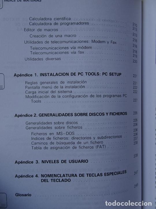 Libros de segunda mano: pc tools deluxe version 6 antonio rincon editorial paraninfo 1992 en castellano 3&ordf; edici&oacute;n - Foto 23