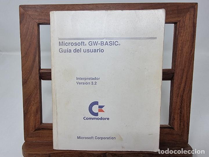 Libros de segunda mano: 1987. COMMODORE MICROSOFT GW-BASIC GUIA DEL USUARIO - Foto 1