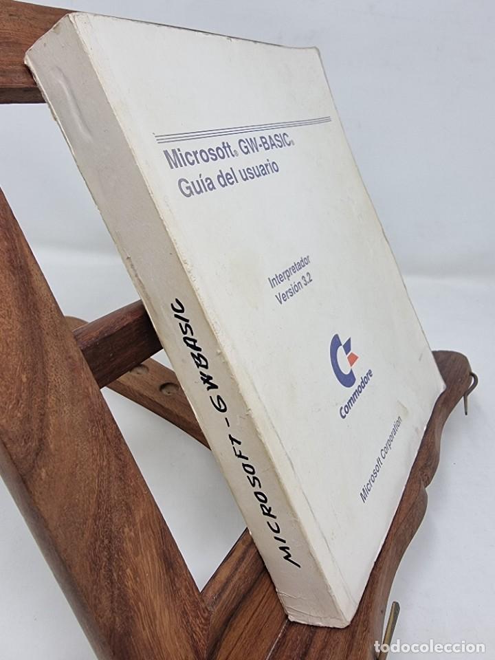 Libros de segunda mano: 1987. COMMODORE MICROSOFT GW-BASIC GUIA DEL USUARIO - Foto 2
