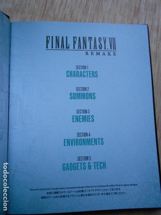 Libros de segunda mano: LIBRO FINAL FANTASY VII DE LUXE EDITION ARTBOOK - Foto 4