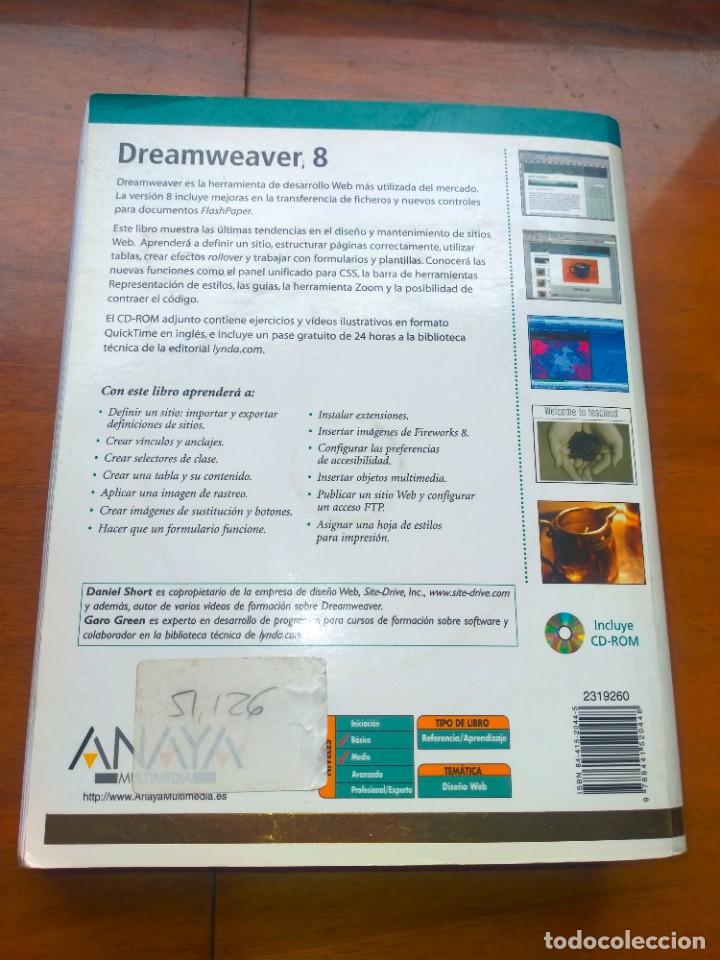 Libros de segunda mano: Dreamweaver 8. Anaya multimedia. Leer descripci&oacute;n. - Foto 7