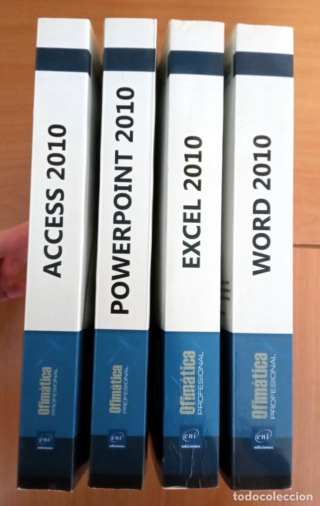 Libros de segunda mano: Lote Microsoft Ofim&aacute;tica Profesional - Excel, Word, Powerpoint, Access 2010. 4 tomos. - Foto 1