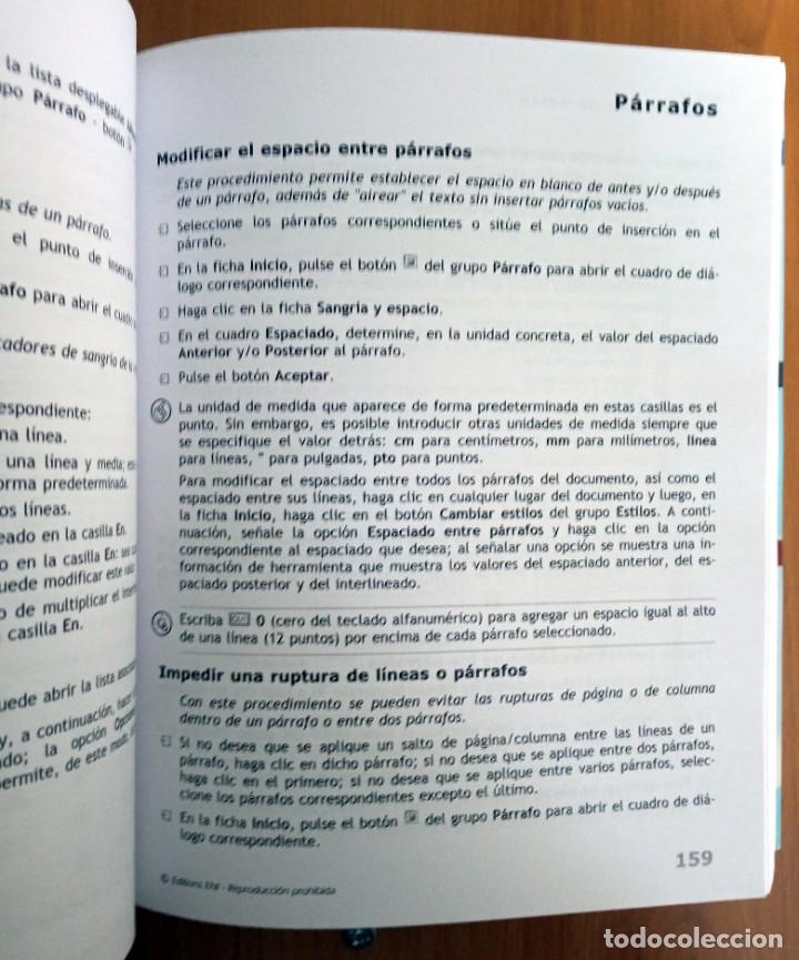 Libros de segunda mano: Lote Microsoft Ofim&aacute;tica Profesional - Excel, Word, Powerpoint, Access 2010. 4 tomos. - Foto 4