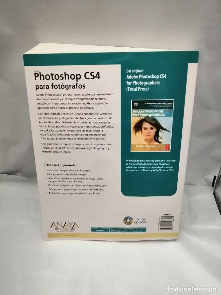 Libros de segunda mano: PHOTOSHOP CS4 PARA FOT&Oacute;GRAFOS (EL LIBRO OFICIAL) - Foto 2