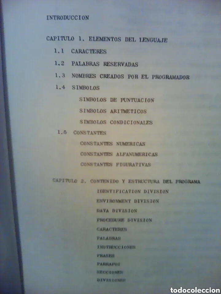 Libros de segunda mano: LENGUAJE DE PROGRAMACION COBOL - EUNIBAR - J. ASTOR VIGNOU - Foto 2