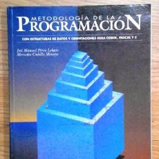 Libros de segunda mano: METODOLOGÍA DE LA PROGRAMACIÓN / PÉREZ LOBATO Y CUBILLO MENAYO / ED. ALHAMBRA EN MADRID 1994. Lote 331399853