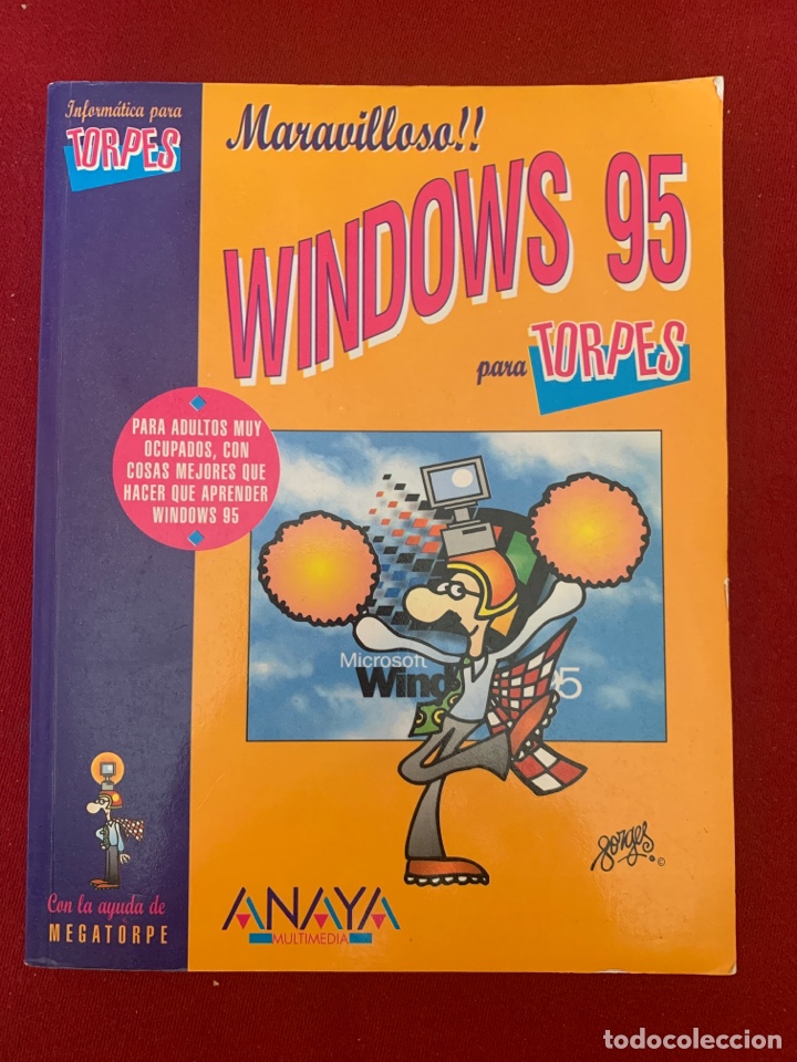 Libros de segunda mano: Windows 95 para torpes. Miguel Pardo Niebla. Ed. Anaya. - Foto 1