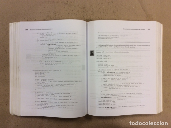 Libros de segunda mano: SISTEMAS OPERATIVOS, UNA VISI&Oacute;N APLICADA. VV.AA. MCGRAWHILL 2003 - Foto 7