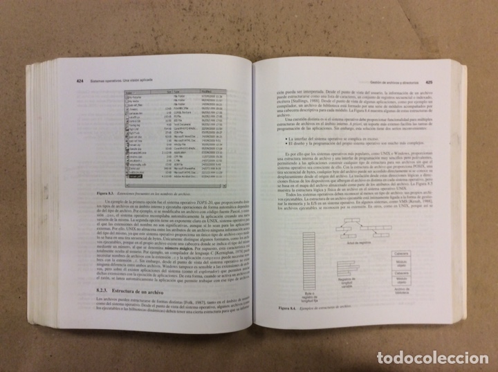 Libros de segunda mano: SISTEMAS OPERATIVOS, UNA VISI&Oacute;N APLICADA. VV.AA. MCGRAWHILL 2003 - Foto 8