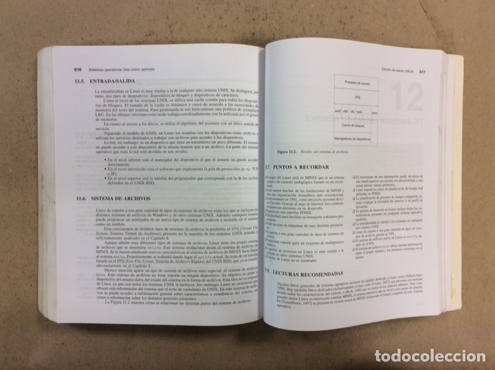 Libros de segunda mano: SISTEMAS OPERATIVOS, UNA VISI&Oacute;N APLICADA. VV.AA. MCGRAWHILL 2003 - Foto 10