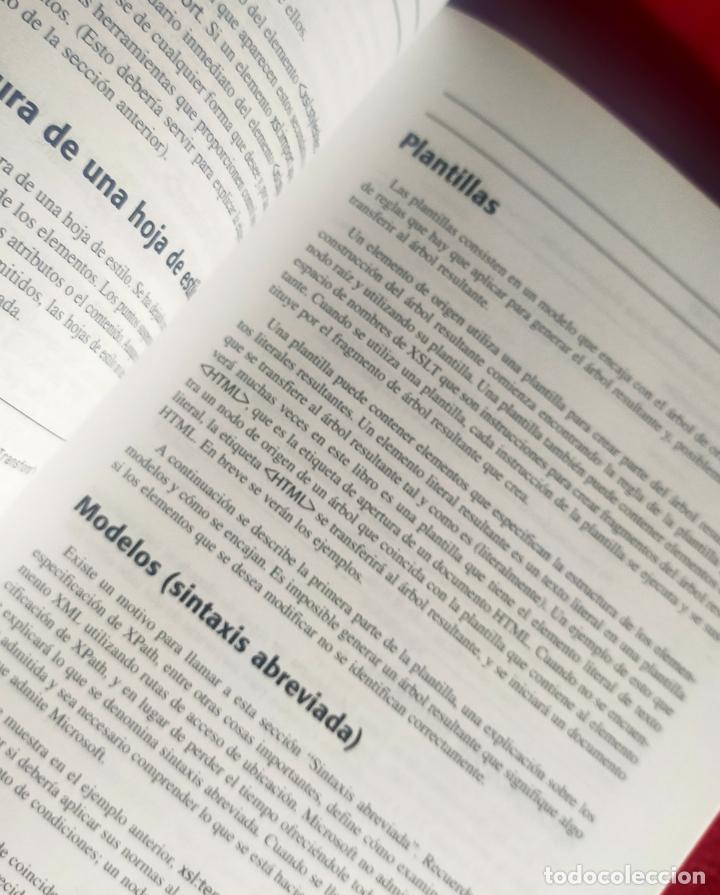 Libros de segunda mano: CREACION SITIOS WEB CON XML Y AQL SERVER 2000 - Foto 4